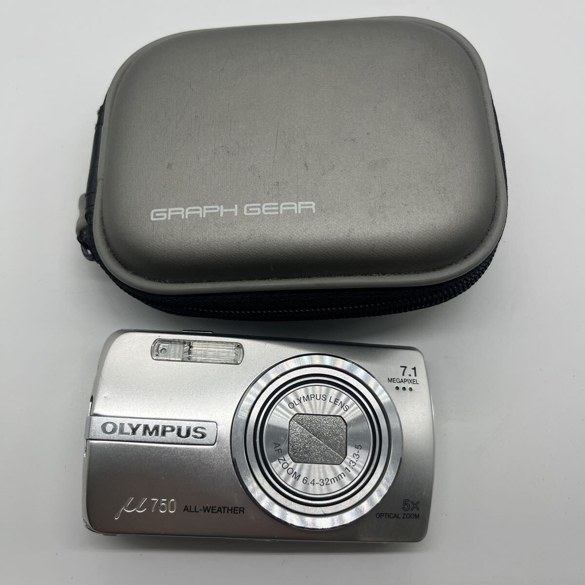 マ OLYMPUS μ750 コンパクトデジタルカメラ 動作未確認 YM2653