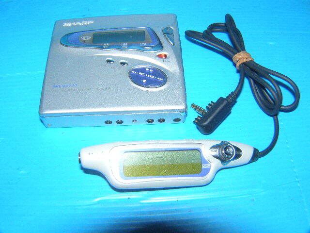 【未検品/MD PORTABLE RECORDER】☆SHARP MD-MT770 (送料：230円)