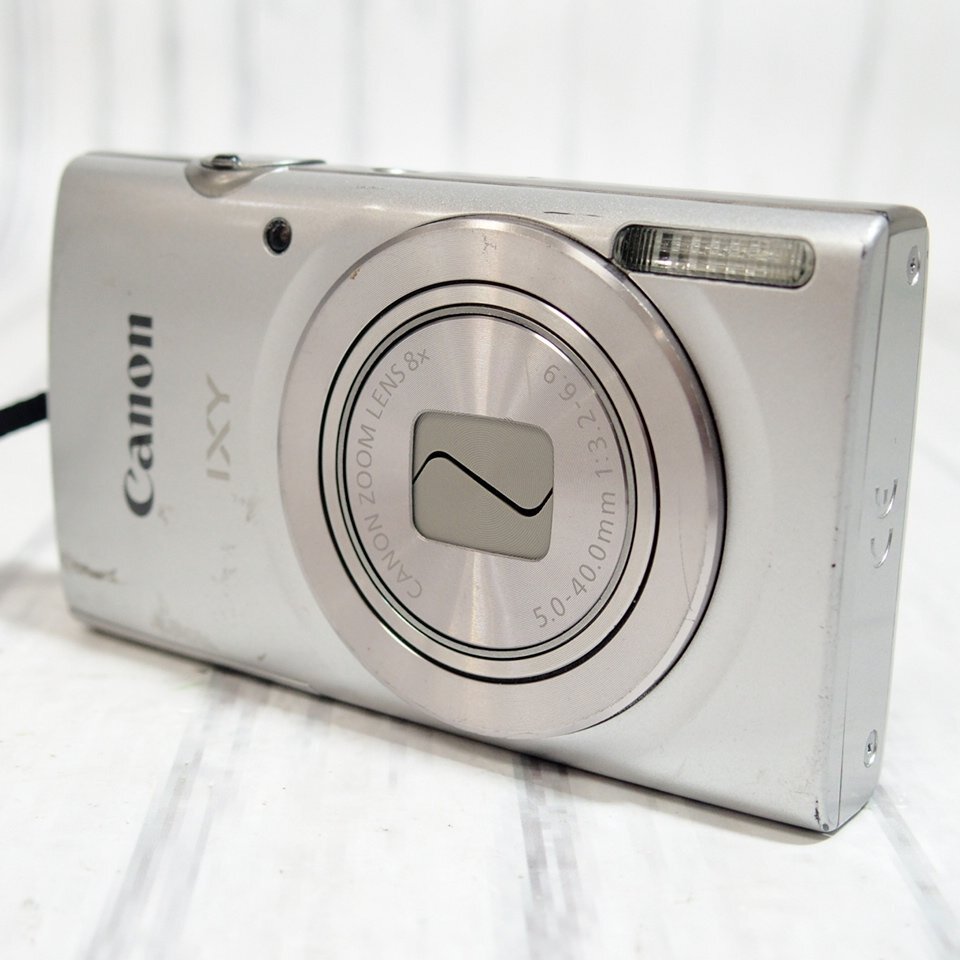 f002 Z4 2.キヤノン Canon IXY 200 PC2333 シルバー コンパクトデジタルカメラ 本体 バッテリー 動作未確認 宅急便コンパクト