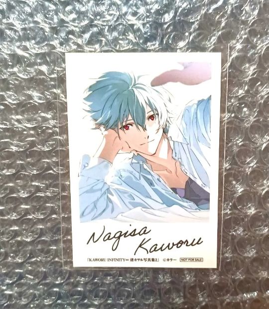 【特典】エヴァンゲリオン　渚カヲル　写真集　チェキ風カード　KAWORU　 渚カヲル写真集2 INFINITY∞二手;物流保障;未使用;航空禁运