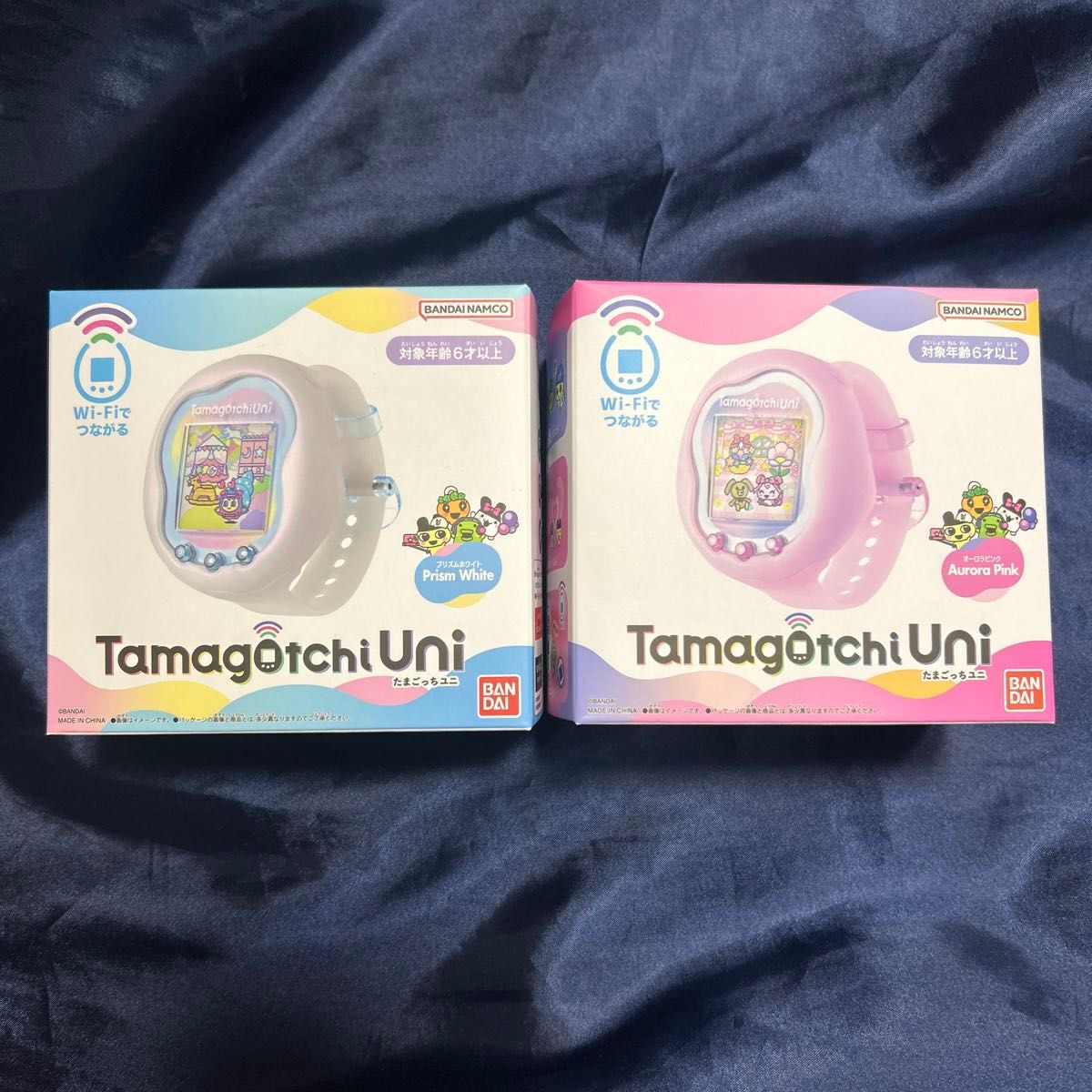 たまごっちユニ プリズムホワイト オーロラピンク 2個セット　新品未開封　Tamagotchi Uni 二手;物流保障;未使用