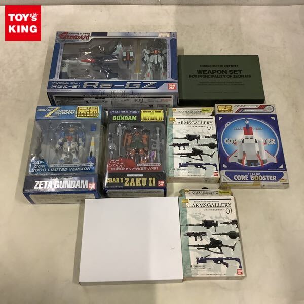 1円～ MIA MOBILE SUIT IN ACTION!! シャア専用ザク ゼータガンダム 他