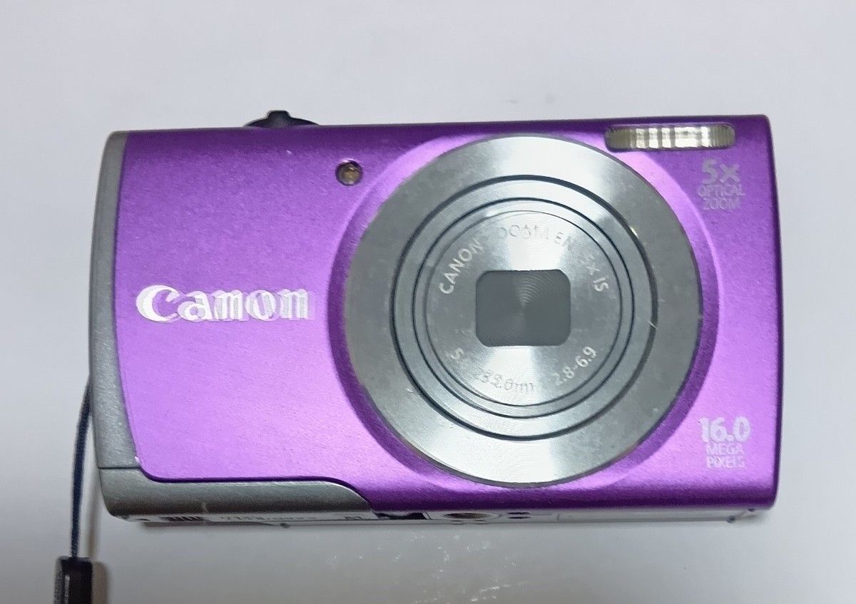 Canon IXY 600F パープル 16.0メガピクセル 光学5倍ズーム二手;物流保障;没有明显的损伤或污渍;易碎品;航空禁运