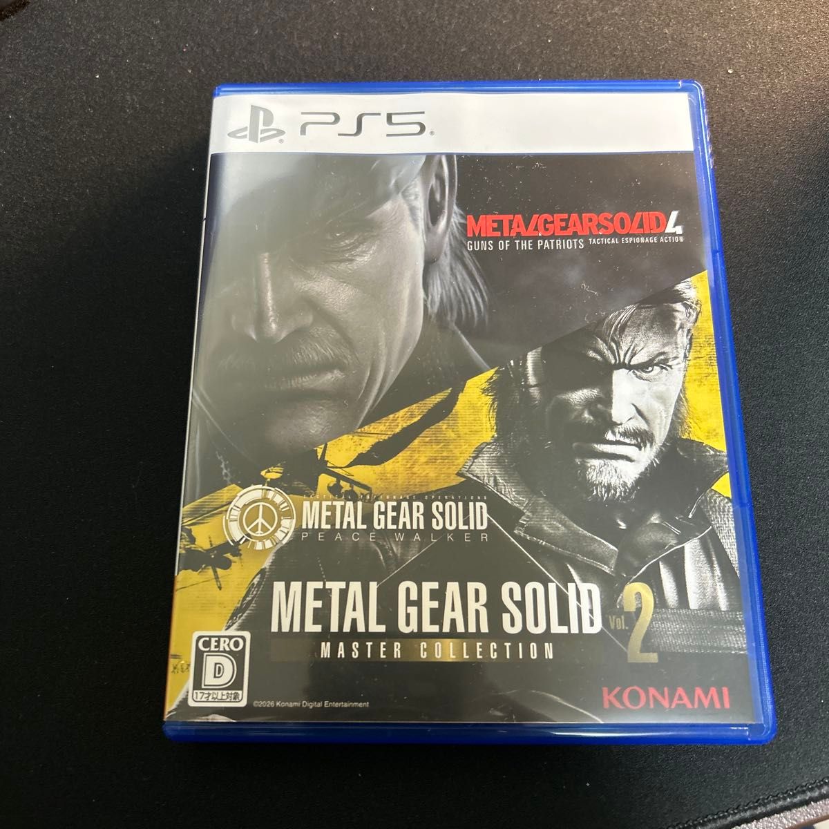 PS5 METAL GEAR SOLID: MASTER COLLECTION Vol.2 コナミ二手;物流保障;没有明显的损伤或污渍;航空禁运