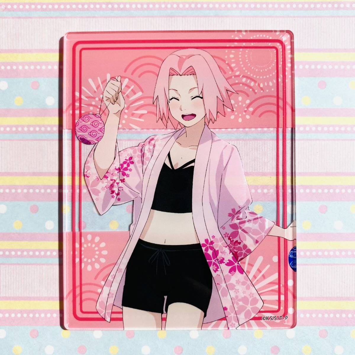NARUTO☆BORUTO/夏祭り/祭りver./アクリルカード/サクラ