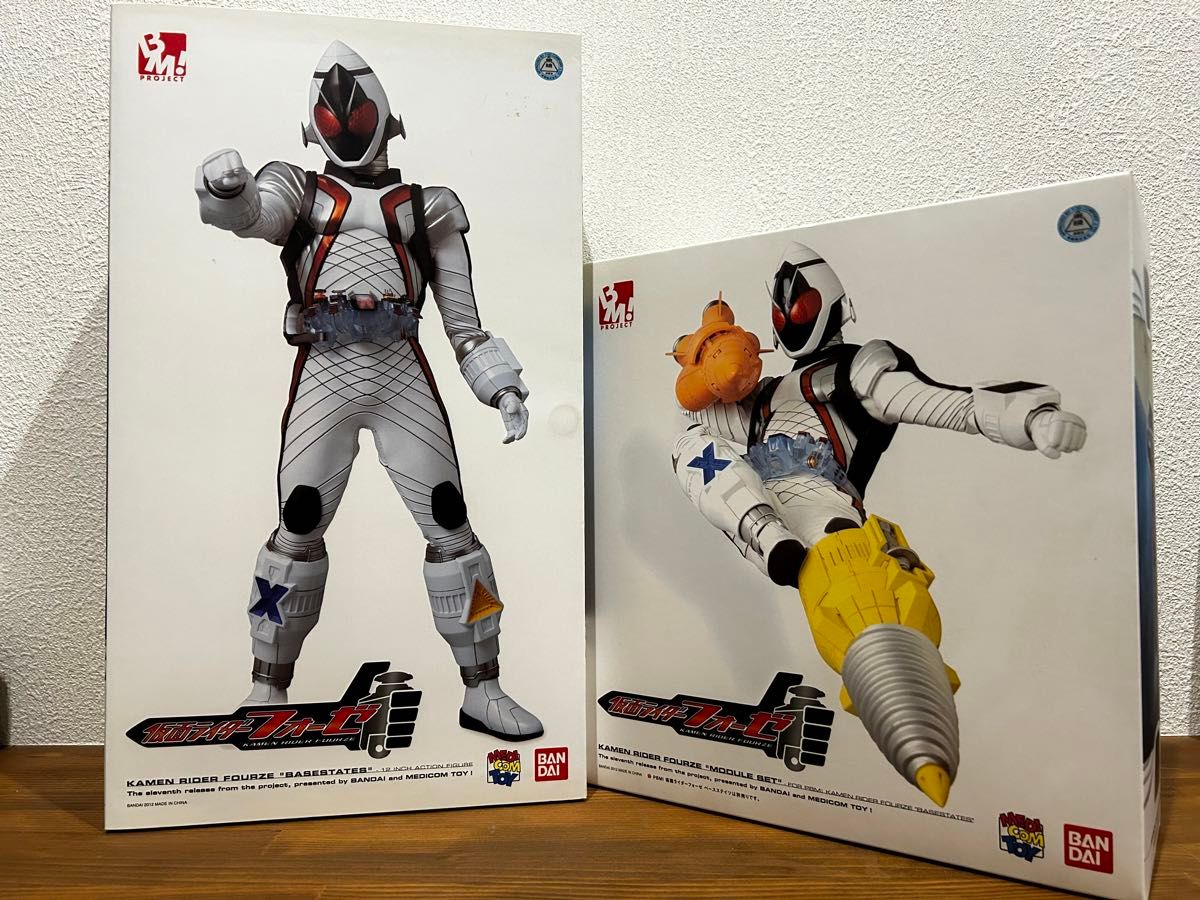 メディコムトイ　仮面ライダーフォーゼ&モジュールセット　プロジェクトBM二手;物流保障;没有明显的损伤或污渍