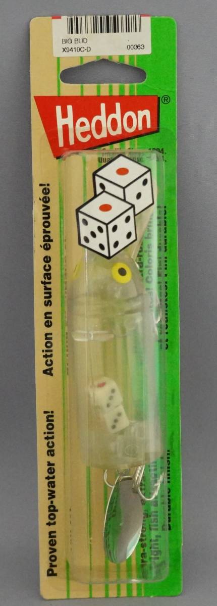 ヘドン★ビッグバド ダイスインバド★新品 HEDDON BIG BUD　サイコロ