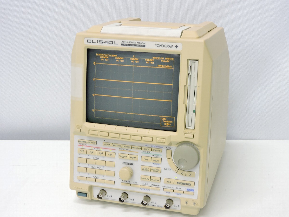 YOKOGAWA デジタルオシロスコープ DL1540L 200MS/s 150MHz *412425