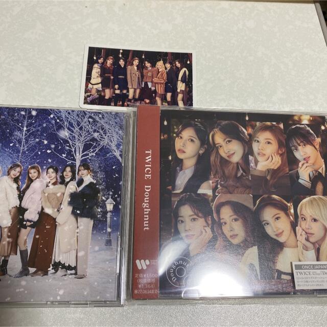TWICE doughnut 通常盤　oncejapan限定盤　トレカ