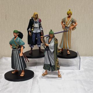 ワンピース ワノ国 グラメン ゾロ十郎 サン五郎 ウソ八 フィギュア