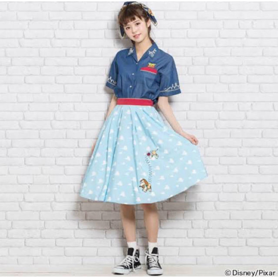 ディズニー　シークレットハニー　トイストーリー　仮装　バウンド　スカート　シャツ没有明显的损伤或污渍