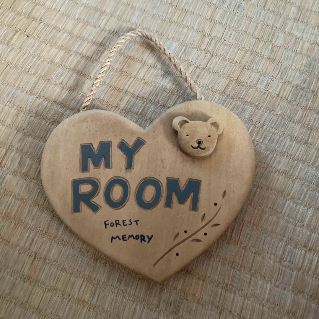 マイルーム　プレート　部屋入り口飾り