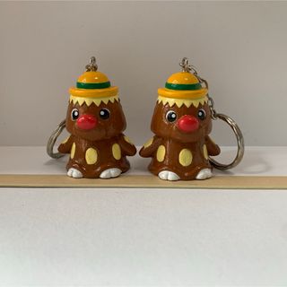 ゴン太くん＆ノッポさん フィギュアキーホルダー ゴン太くん2個セット　昭和レトロ