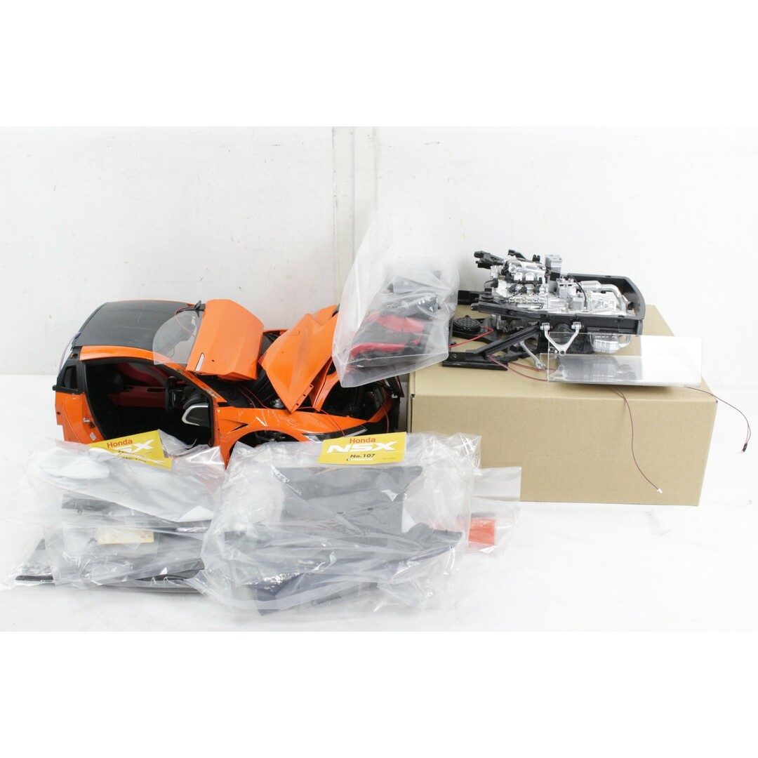 ジャンク品 デアゴスティーニ Honda NSX 104-108巻(組立済みあり) 車 模型 フィギュア ホビー IT8AWU22BRR6-D-B10-byebye有损伤或污渍