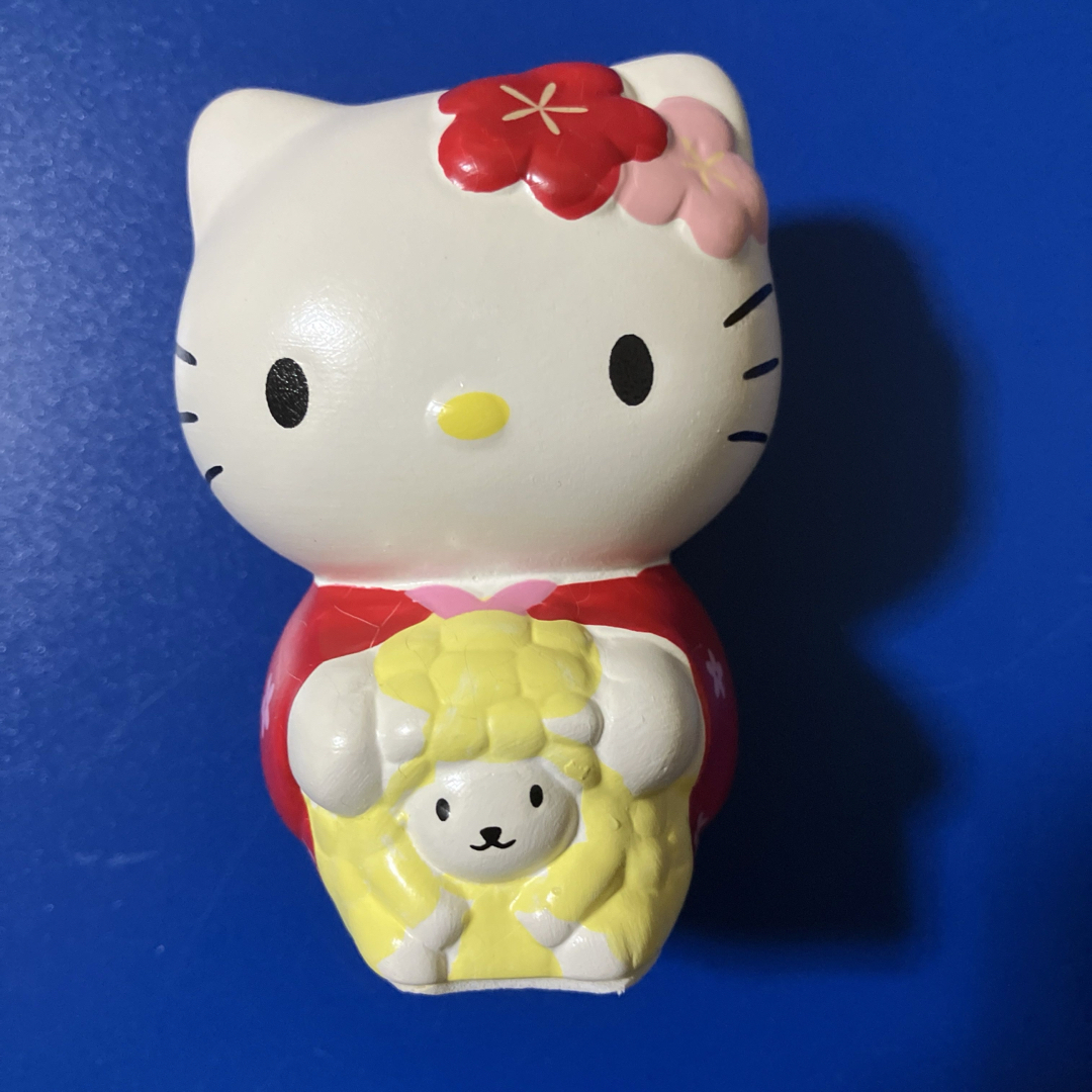 キティちゃん 未年 置物