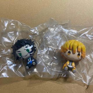 一番くじ　鬼滅の刃 雷の兄弟　セット　ちょこのっこフィギュア　我妻　善逸 獪岳