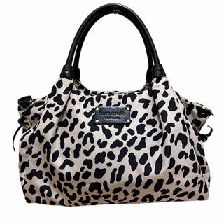 ケイトスペード ナイロン レオパード柄 マザーズバッグ バッグ ハンドバッグ レディース 送料無料 【中古】