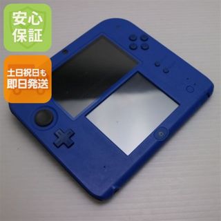 良品中古 ニンテンドー2DS ブルー×ブラック M333