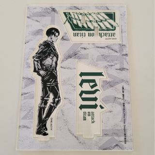 進撃の巨人 TSUTAYA アクリルフィギュア 墨絵 リヴァイ