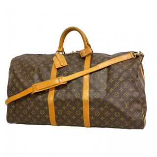 【5pa1275】ルイヴィトン ボストンバッグ キーポルバンドリエール60 M41412 ブラウン【中古】メンズ レディース ユニセックス