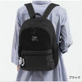 新品 mozリュック A4 12L マザーズバッグ ZZEI-05 ブラック