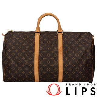 ルイ・ヴィトン キーポル50 M41426 モノグラム レディースボストンバッグ
 ブラウン【中古】