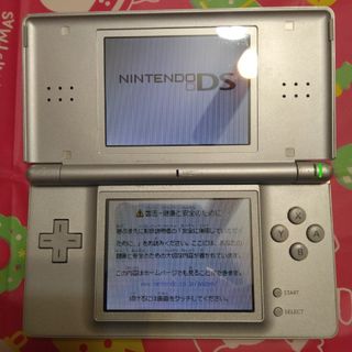稼働品 Nintendo DS ニンテンド-DS LITE グロスシルバー