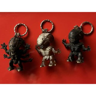 エイリアン フィギュアキーホルダー 三つ