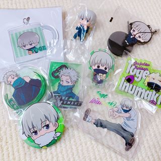 呪術廻戦 狗巻棘 フィギュア アクリルキーホルダー 缶バッジ まとめ売り セット