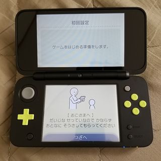 Newニンテンドー2DS LL ブラック×ライム 