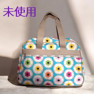 【未使用】レスポートサック　フラワー柄　大きめバッグ　旅行　マザーズバッグ