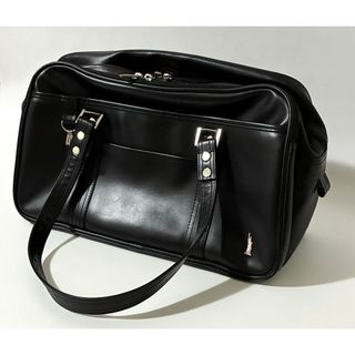 イーストボーイ スクールバッグ ブラック ピンク刺繍