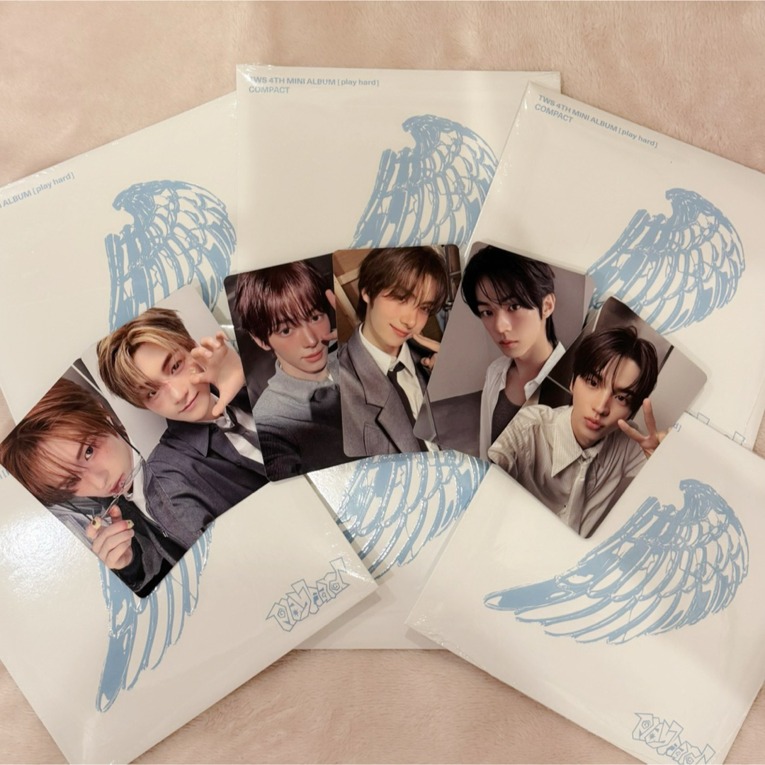 【新品未開封】TWS play hard compact ver. 6枚セット