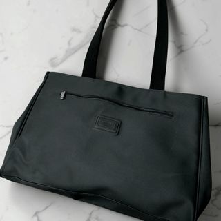 タグ付✨️ラコステ トートバック 大容量 A4収納 マザーズバッグ 通勤通学 黒