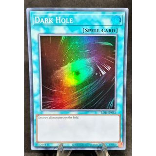 DARK HOLE　ブラック・ホール　スーパーレア 　遊戯王　海外版