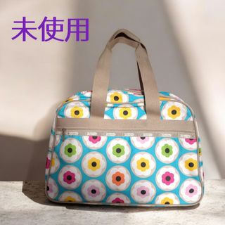 【未使用】レスポートサック　フラワー柄　大きめバッグ　旅行　マザーズバッグ