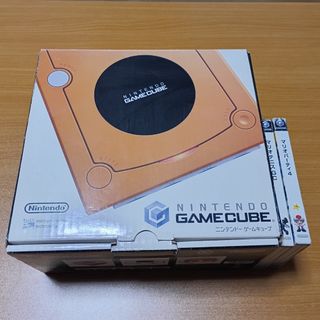 ニンテンドーゲームキューブ　本体　任天堂　ゲームキューブソフト付き　読み込確認済