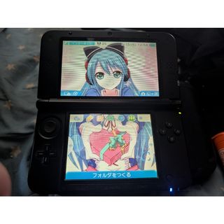 ニンテンドー3DSLLレッド本体