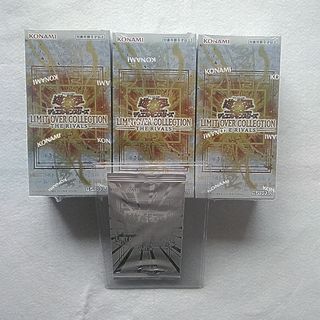 遊戯王リミットオーバーコレクション ライバルズ プロモ・ シュリンク付 3BOX