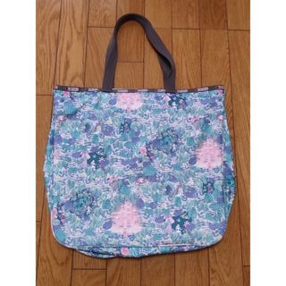 LeSportsac 不思議の国のアリス　花柄　トートバッグ　マザーズバッグ