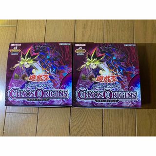 遊戯王CHAOS ORIGINSカオスオリジンズ 2BOX シュリンク無し