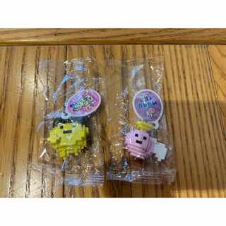 たまごっちドットフィギュアチャーム　まめっち&まるてん
