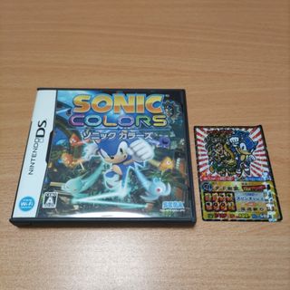 ソニック カラーズ DS ゲッテンカコラボプロモカード付 ニンテンドーDS