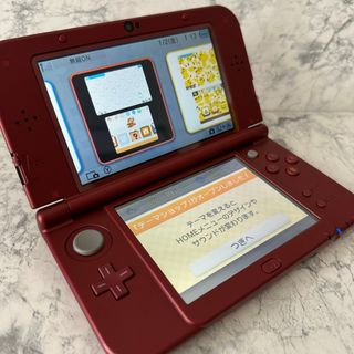 希少 上下ips 任天堂 New3DSLL メタリックレッド ニンテンドー 箱