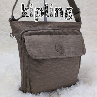 ◆Kiplingキプリング◆ショルダーバッグ メッセンジャーバッグ ブラウン