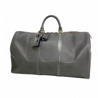 ★最終価格【6fd4898】ルイヴィトン ボストンバッグ エピ キーポル50 M42962 ノワール【中古】メンズ レディース ユニセックス