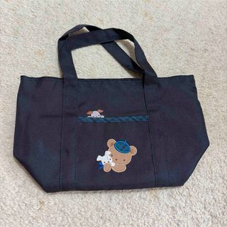 ファミリア familiar トートバッグ　ミニバッグ 緑 マザーズバッグ