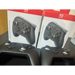 任天堂Switch2 Proコントローラー2台 美品