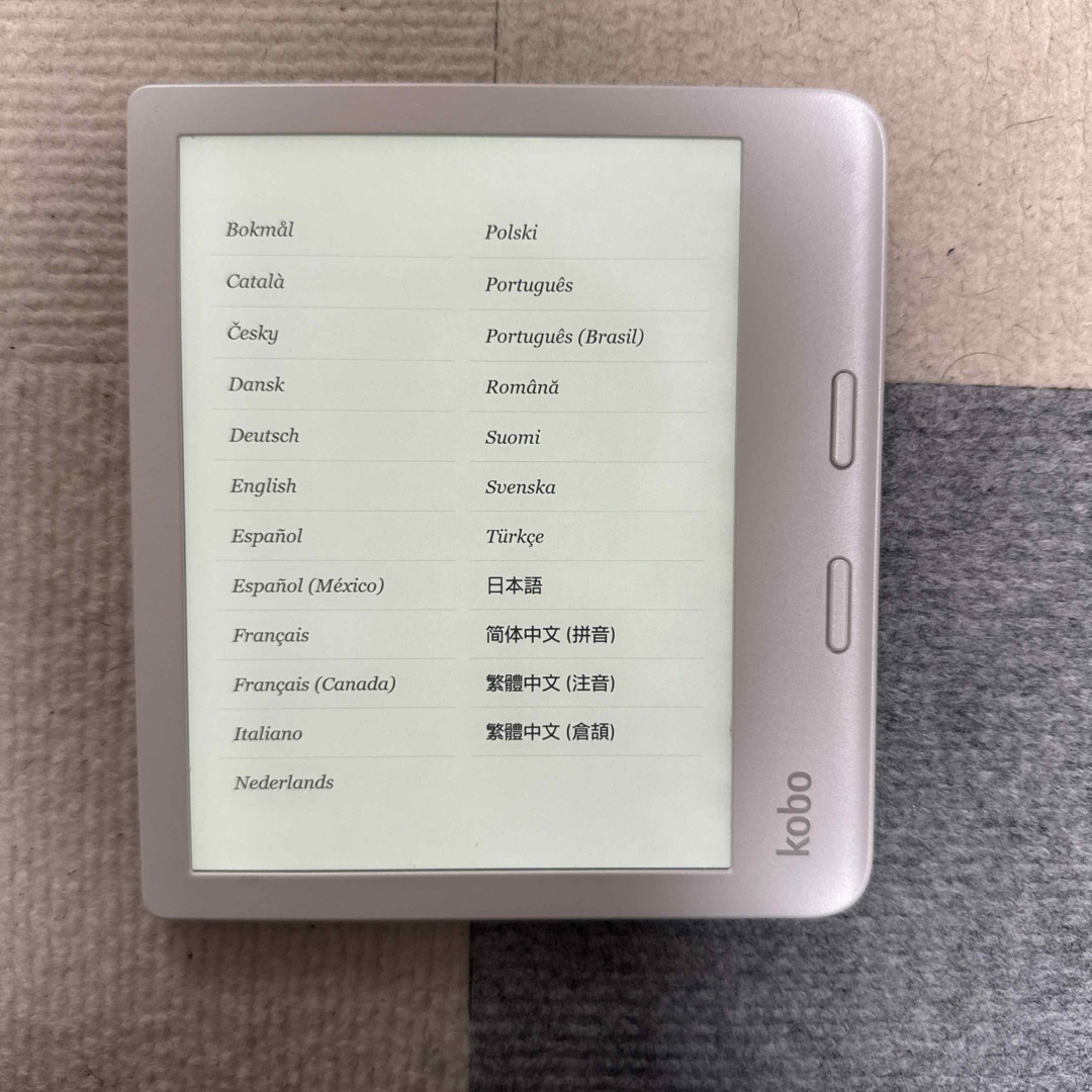 KOBO｜コボ N418-KJ-WH-S-EP 電子書籍リーダー Kobo Libra 2 32GB ホワイト 7インチ /防水没有明显的损伤或污渍