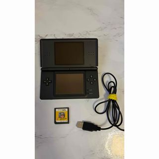 【美品】ニンテンドー DS Lite ジェットブラック カセット付き 動作確認済